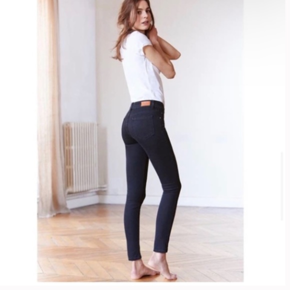 Sezane Denim - Sezane Skinny Black Jeans 25